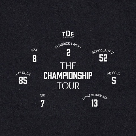 TDE Champions Tour Poster