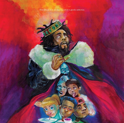 J. Cole -K.O.D. Artwork