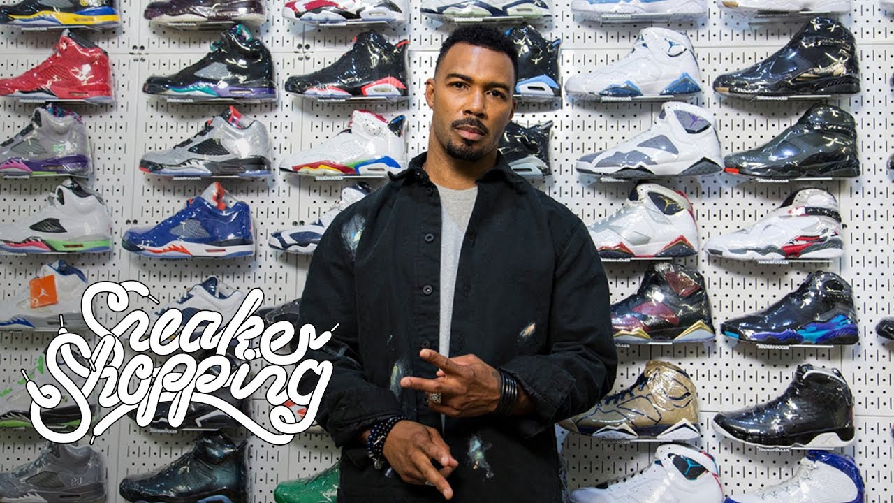 Sneaker Shopping With Omari Hardwick