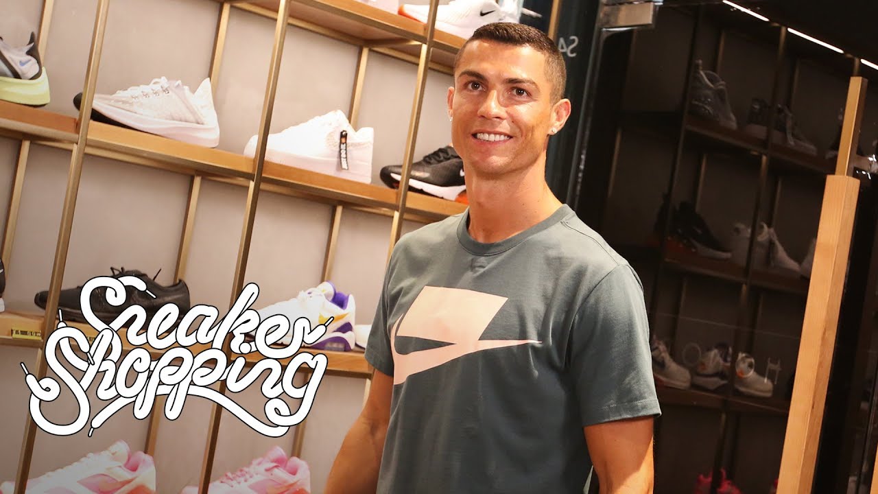 Sneaker Shopping With Cristiano Ronaldo