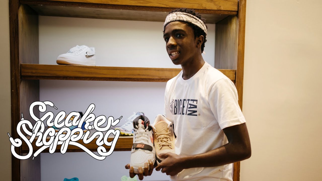 Sneaker Shopping With Caleb McLaughlin