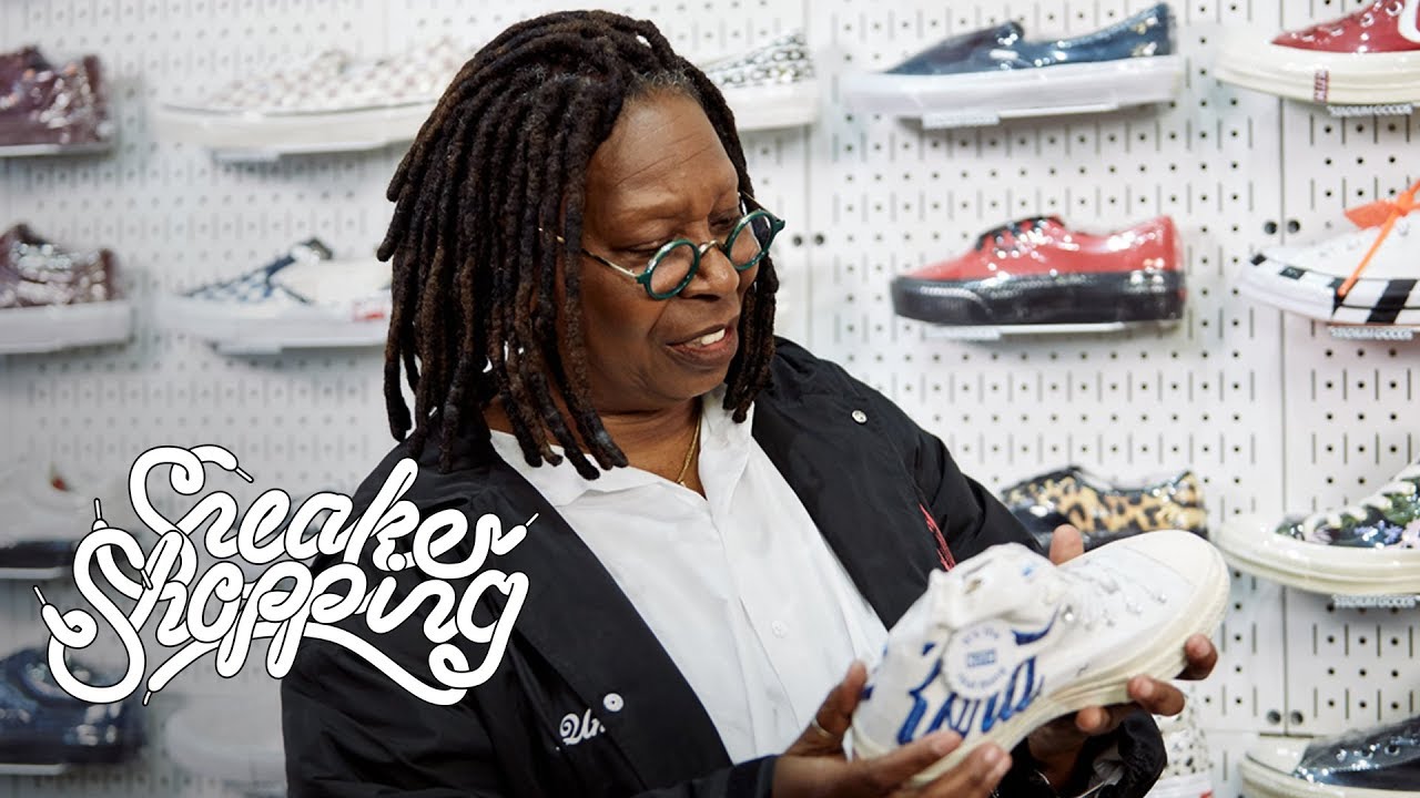 Sneaker Shopping With Whoopi Goldberg