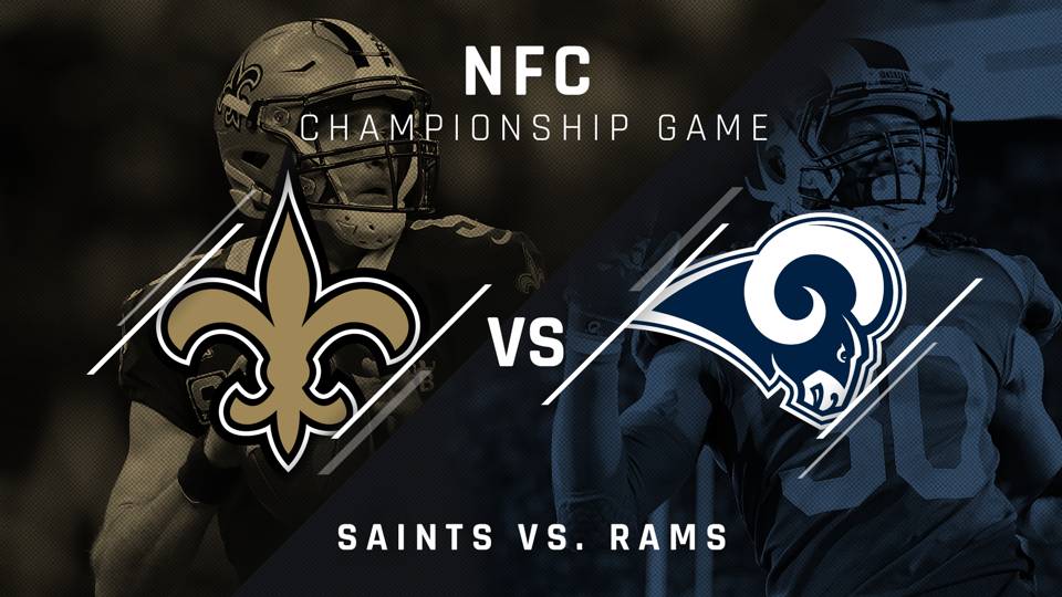 NFC Championship: Rams vs Saints Full Highlights