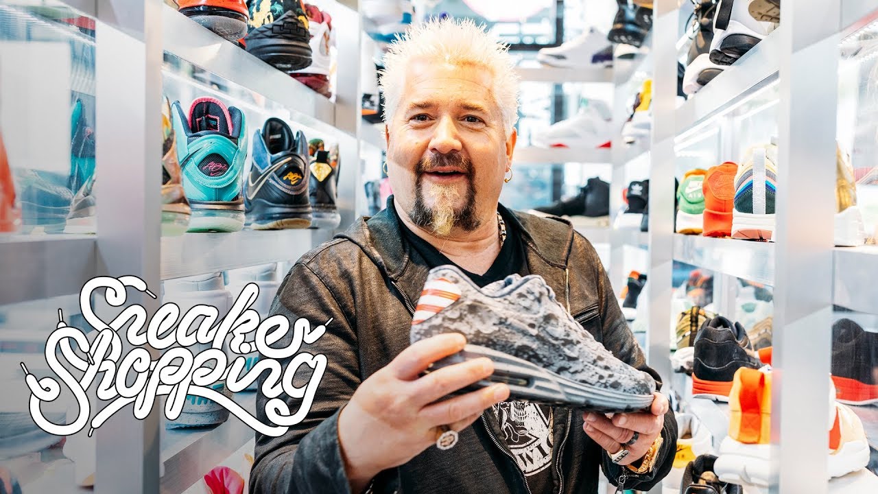 Legendary chef and restaurateur, Guy Fieri is the latest guest on Sneaker Shopping. He links up with Joe La Puma at Flight Club in Miami to give a cool story about Steph Curry gifting his son some Under Armour shoes, rocking adidas, selling pretzels at a young age and more. Check out the latest episode above.