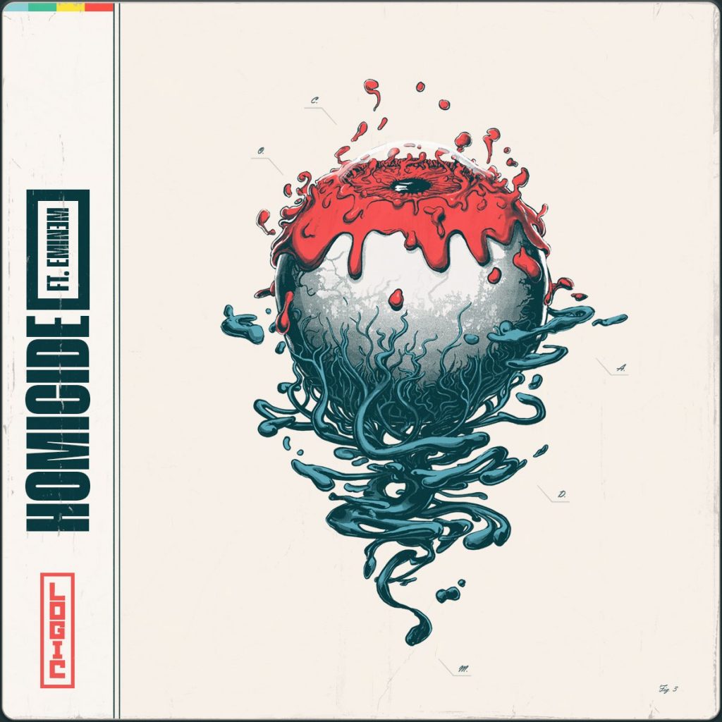 Logic and Eminem Homicide Single Artwork