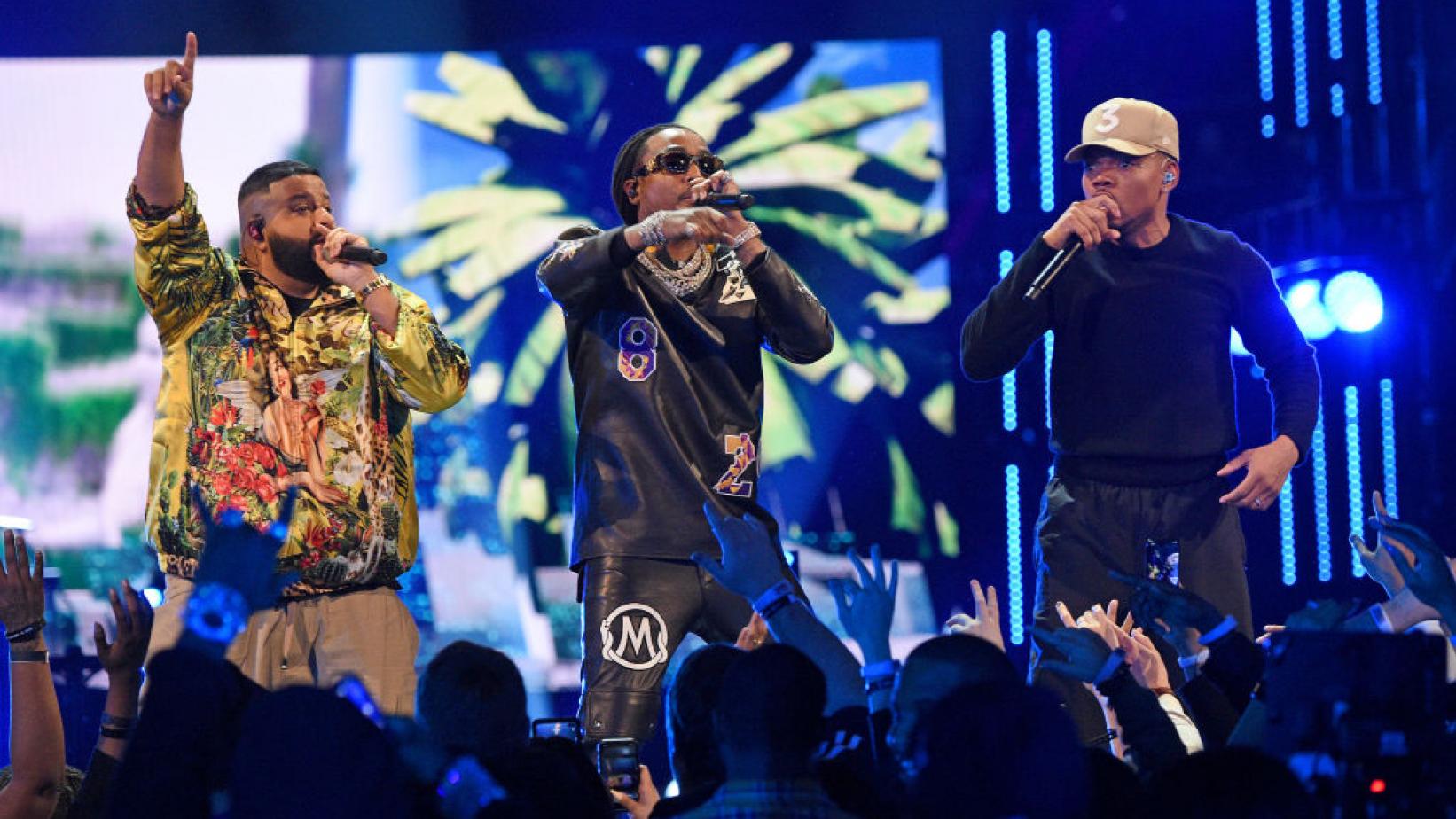Chance the Rapper, Quavo, Lil Wayne and DJ Khaled NBA All-Star Game Halftime Performance
