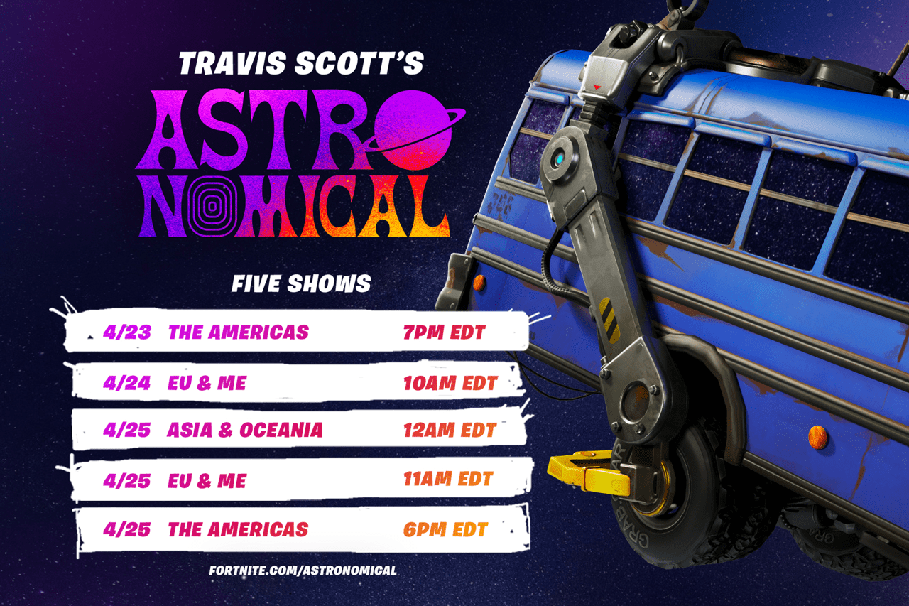 Fortnite and Travis Scott