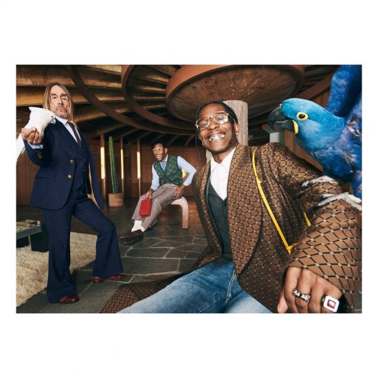 A$AP Rocky, Iggy Pop and Tyler, The Creator in the New Gucci Tailoring  Campaign 