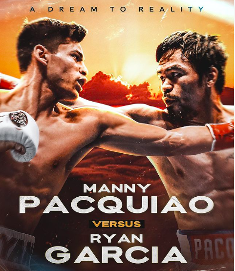 Ryan Garcia and Manny Pacquiao