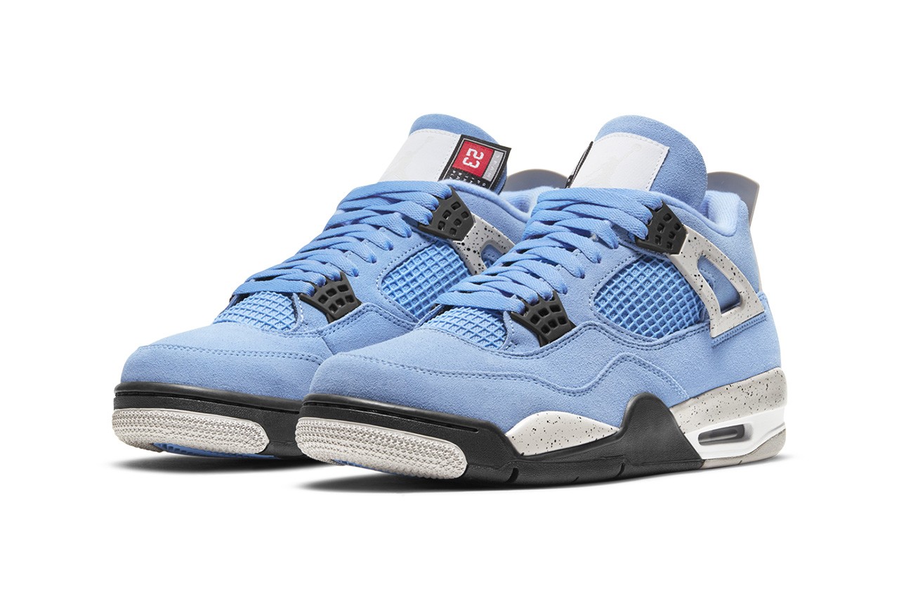 Air Jordan 4 “University Blue” Official Images