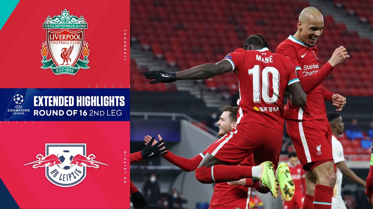 RB Leipzig vs Liverpool Leg 2 Round of 16 Highlights