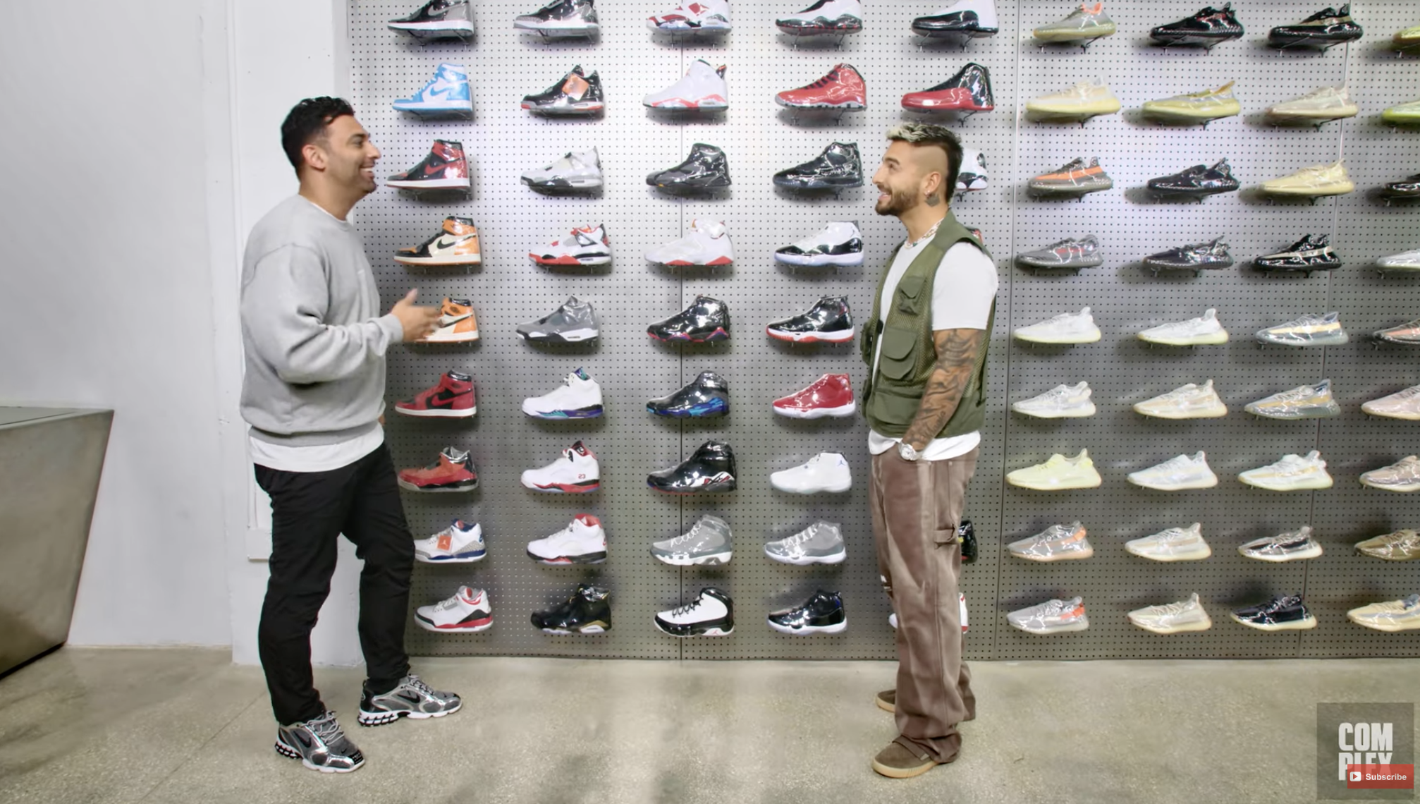 Sneaker Shopping With Maluma