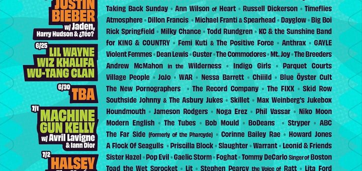 Summerfest Lineup