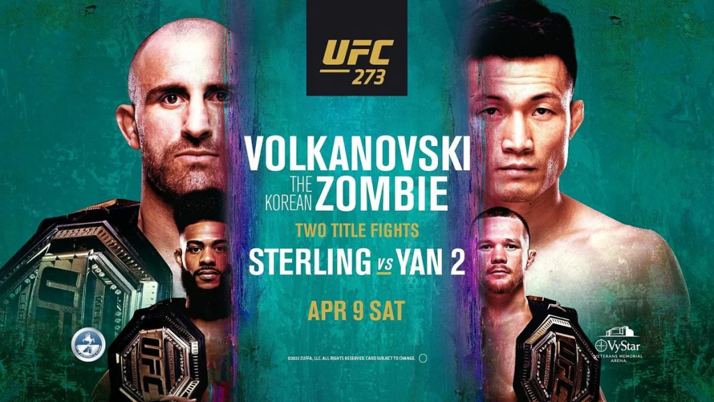 Volkanovski vs Zombie