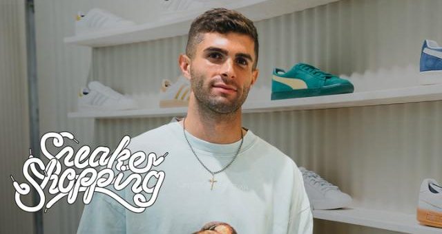 Christian Pulisic Goes Sneaker Shopping