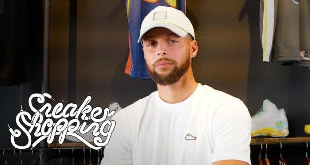 Steph Curry Sneaker Shopping