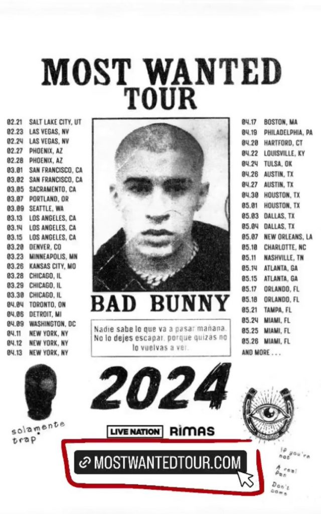 Bad Bunny Tour