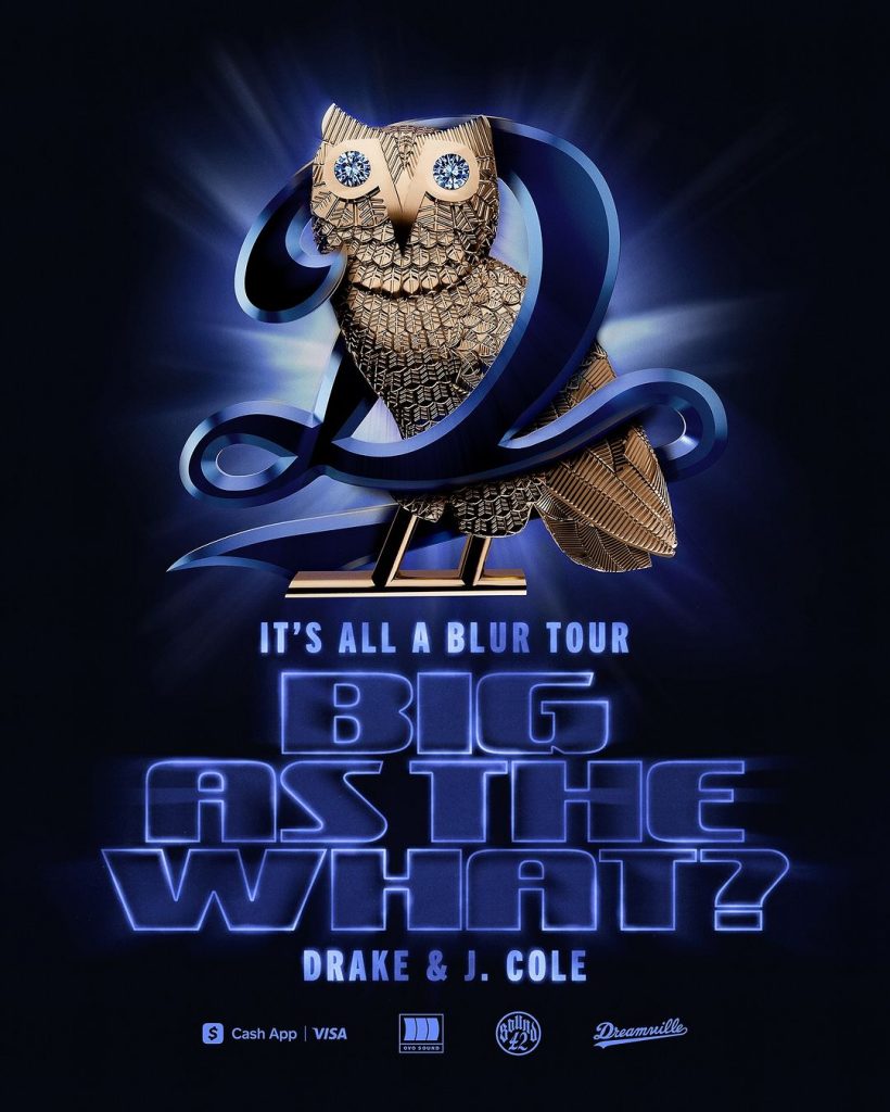 It's All A Blur Tour Poster