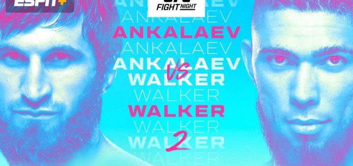 Ankalaev vs Walker 2 Poster