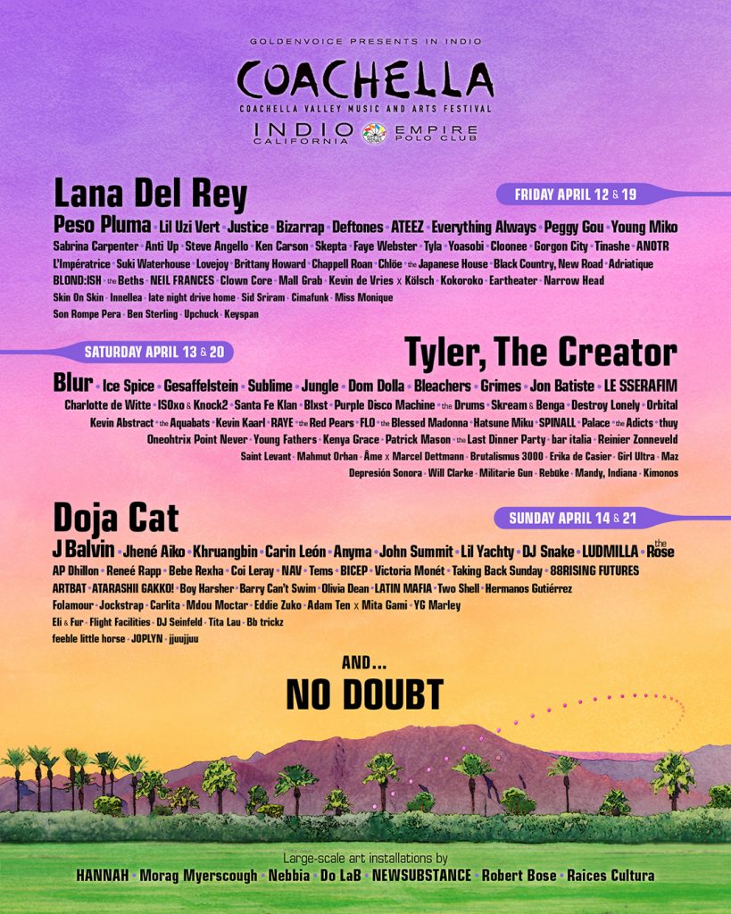 Coachella Lineup