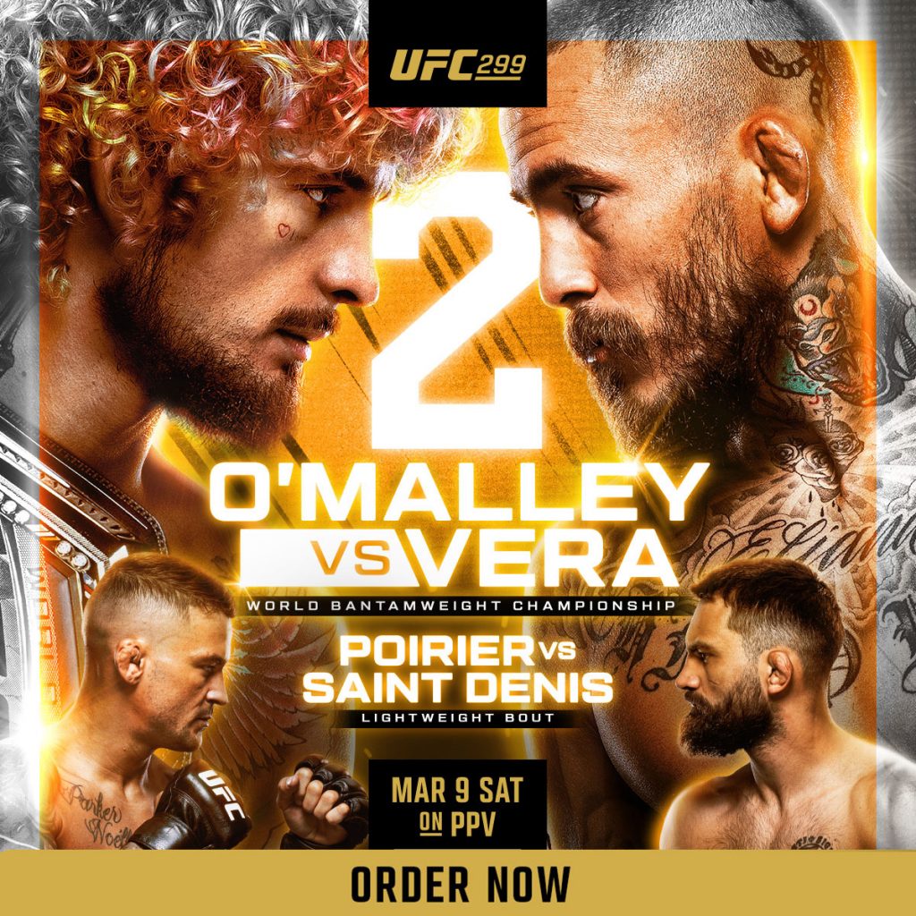 UFC 299 Poster