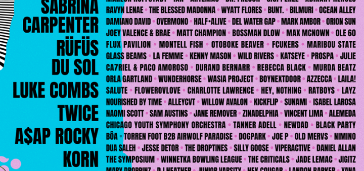 Lollapalooza 2025 Lineup