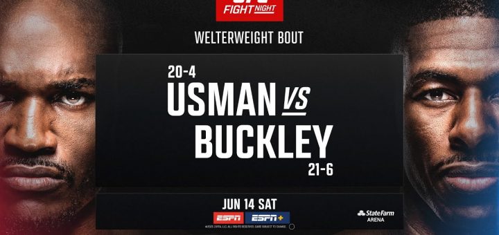 Usman vs Buckley Fight Night