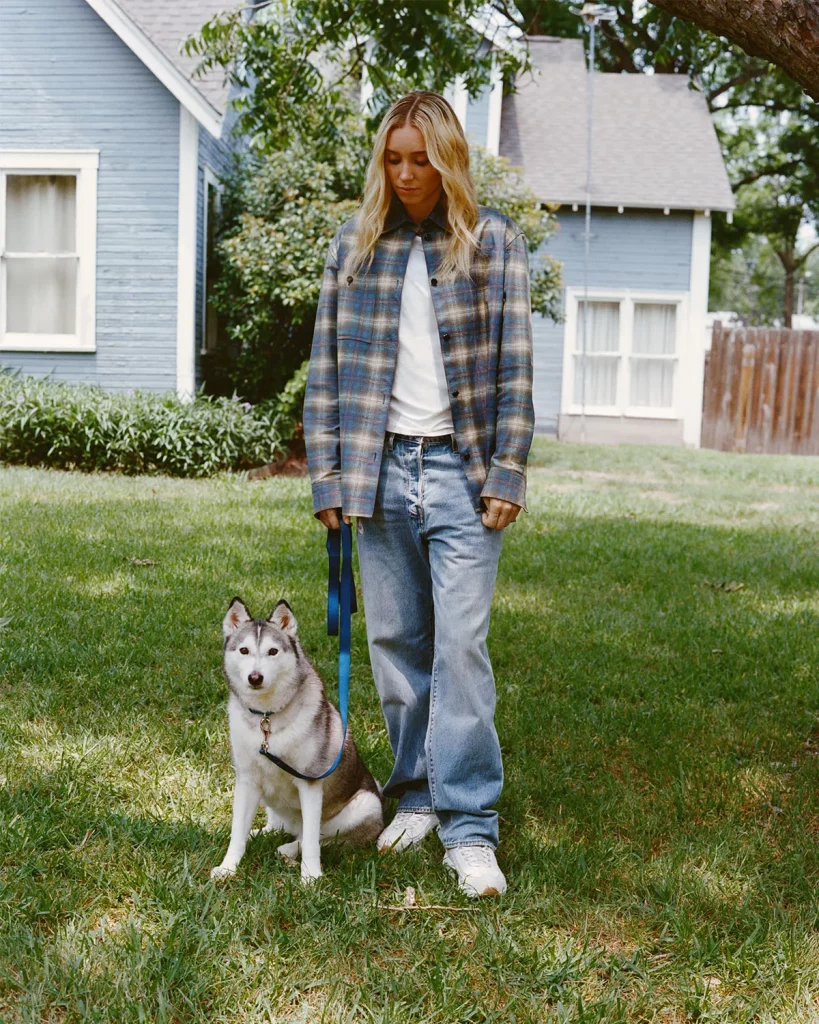 Paige Bueckers for Levis and Nike