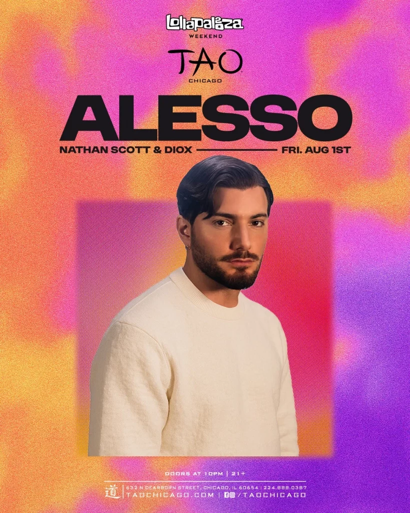 Alesso Lollapalooza 2025 Aftershow