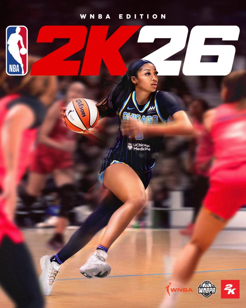Angel Reese NBA 2k26 WNBA Edition Cover