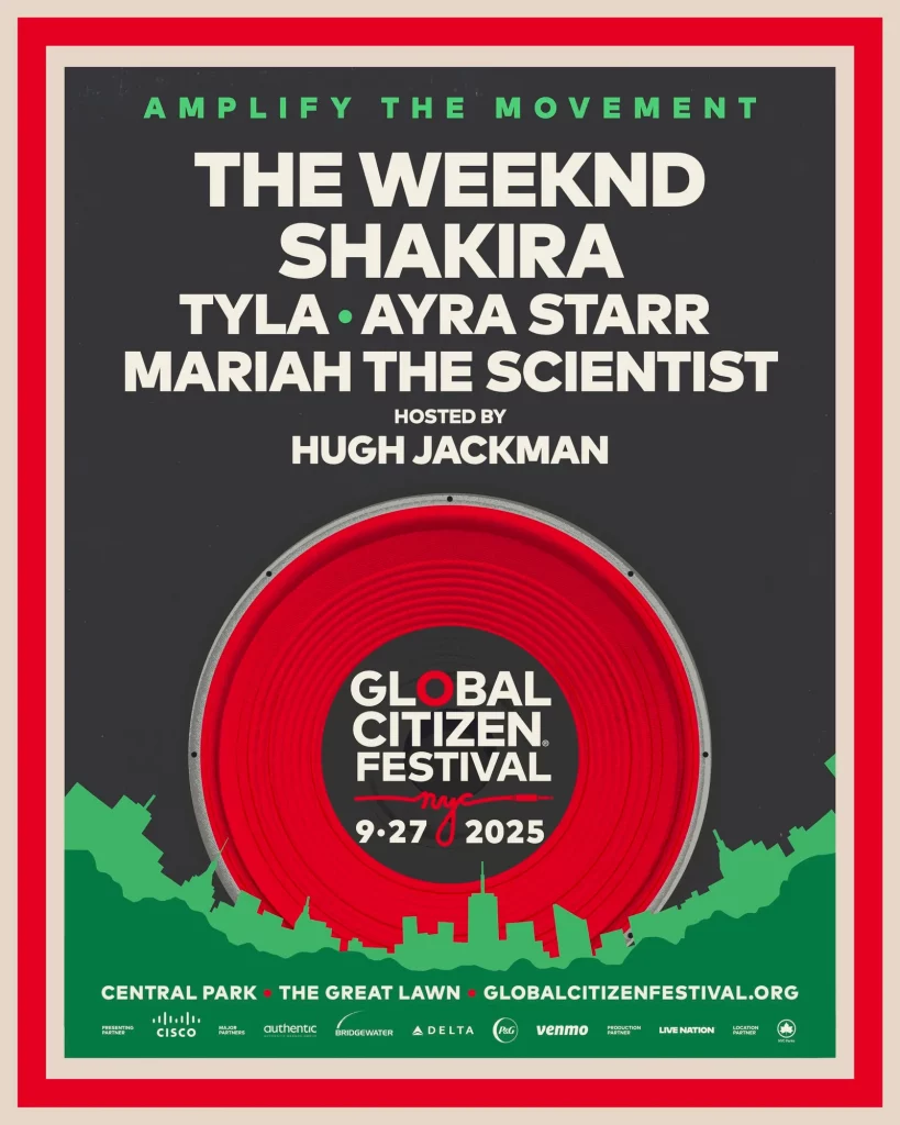 Global Citizen 2025 Lineup