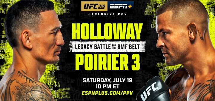 UFC 318 Holloway vs Poirier