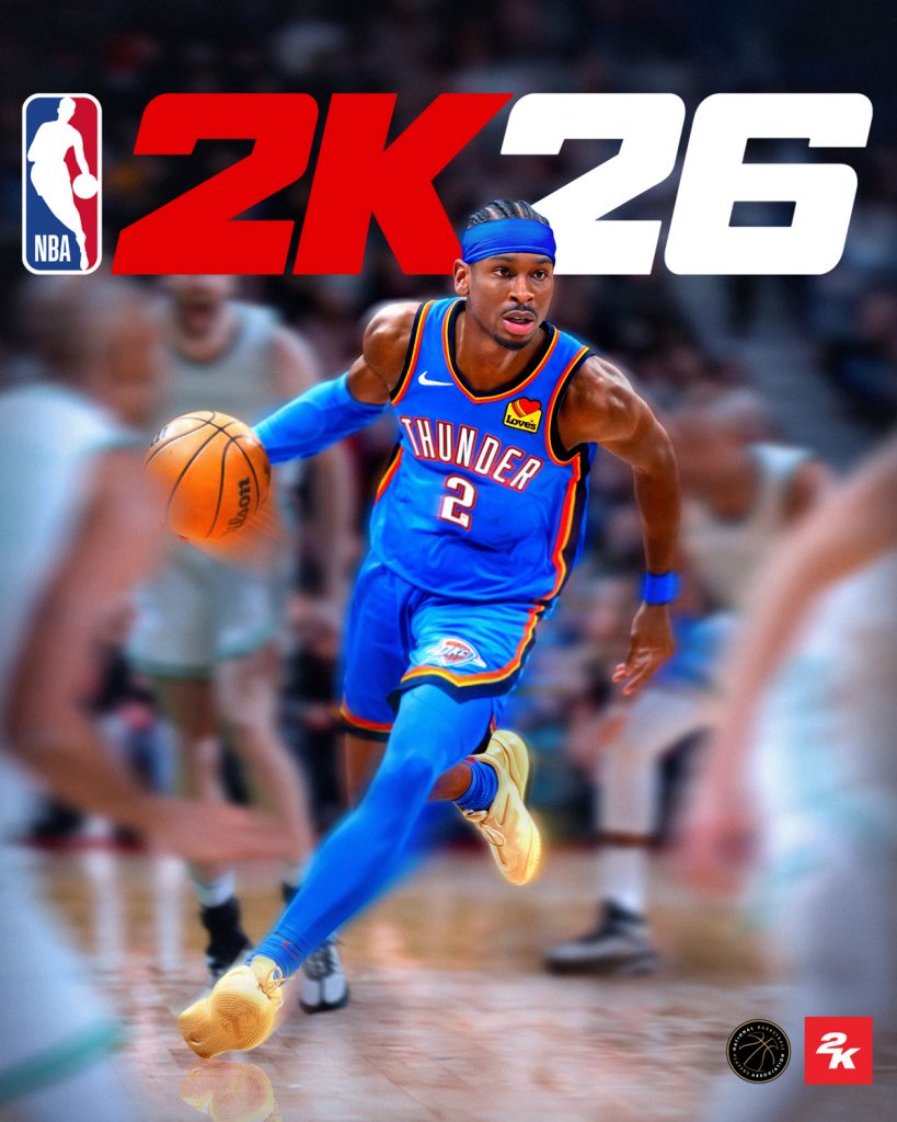 SGA NBA 2K26 Edition Cover