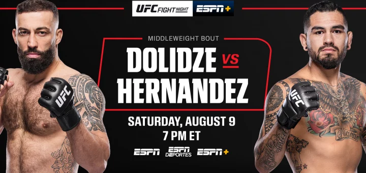 UFC Fight Night Dolidze vs Hernandez