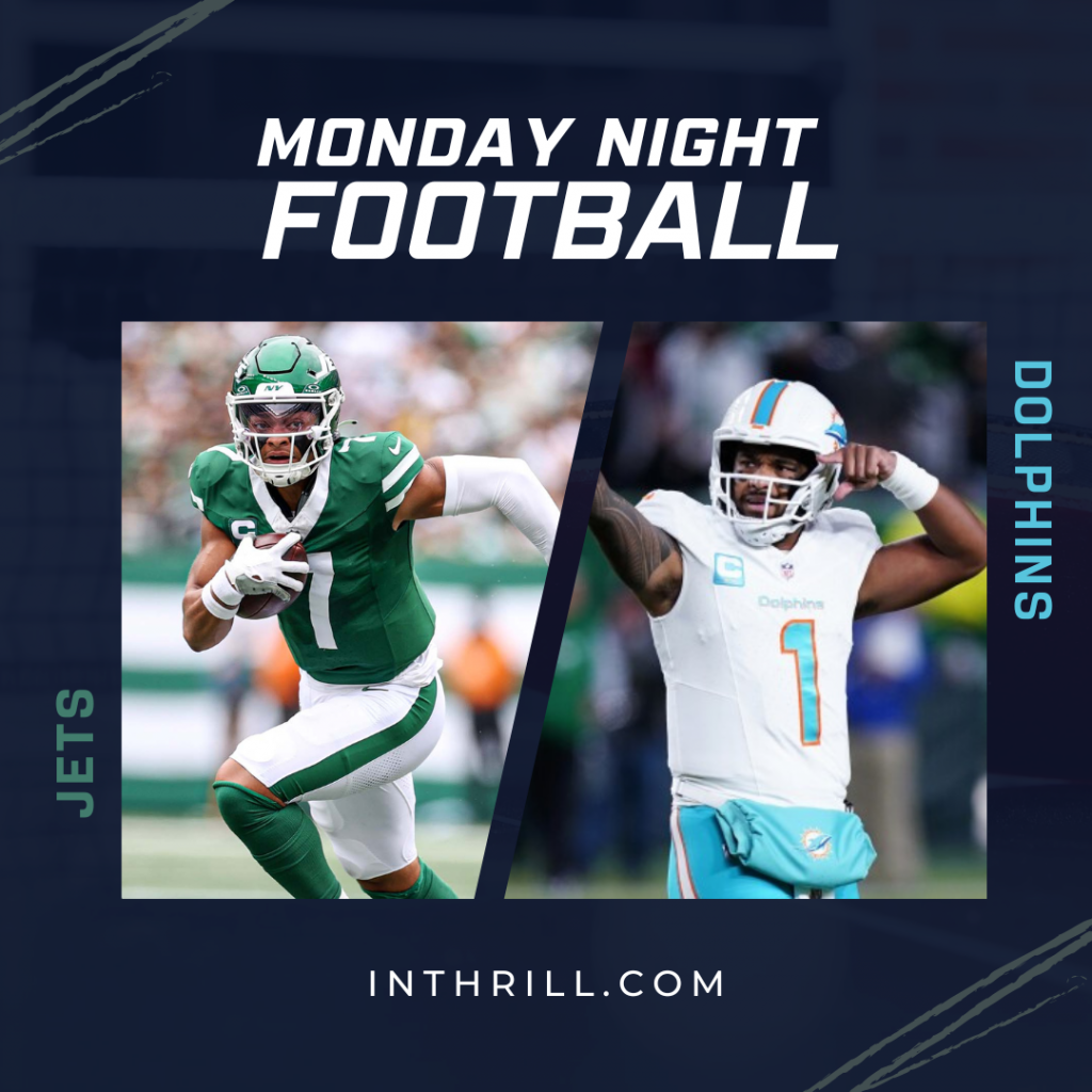Monday Night Football Jets vs Dolphins Week 5