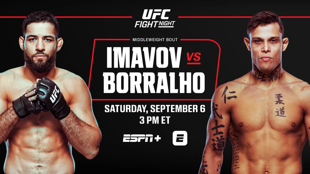UFC Fight Night Imavov vs Borralho