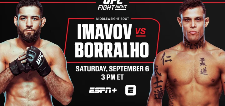 UFC Fight Night Imavov vs Borralho