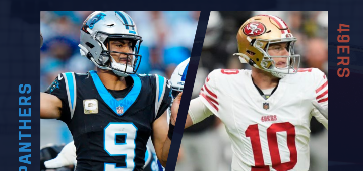Monday Night Football Week 12 Panthers vs 49ers