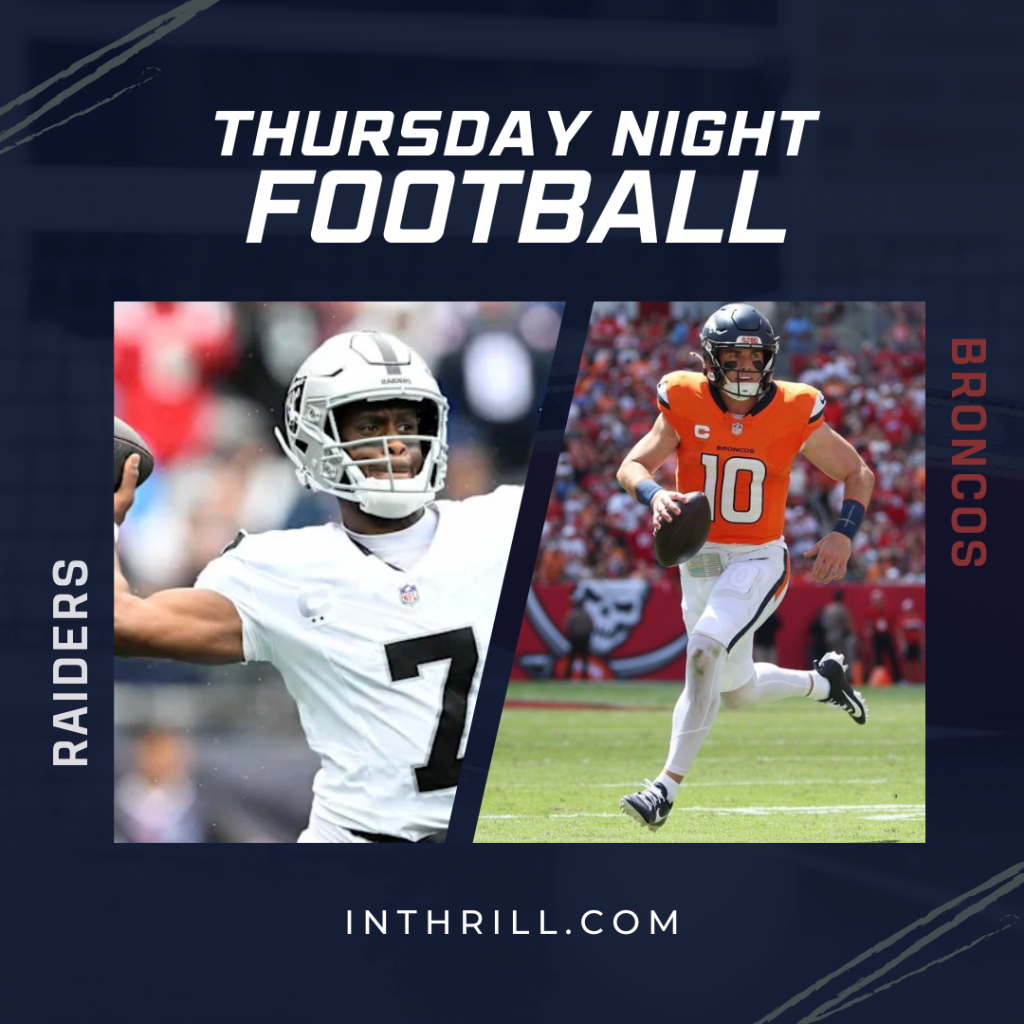 Raiders vs Broncos Thursday Night Football
