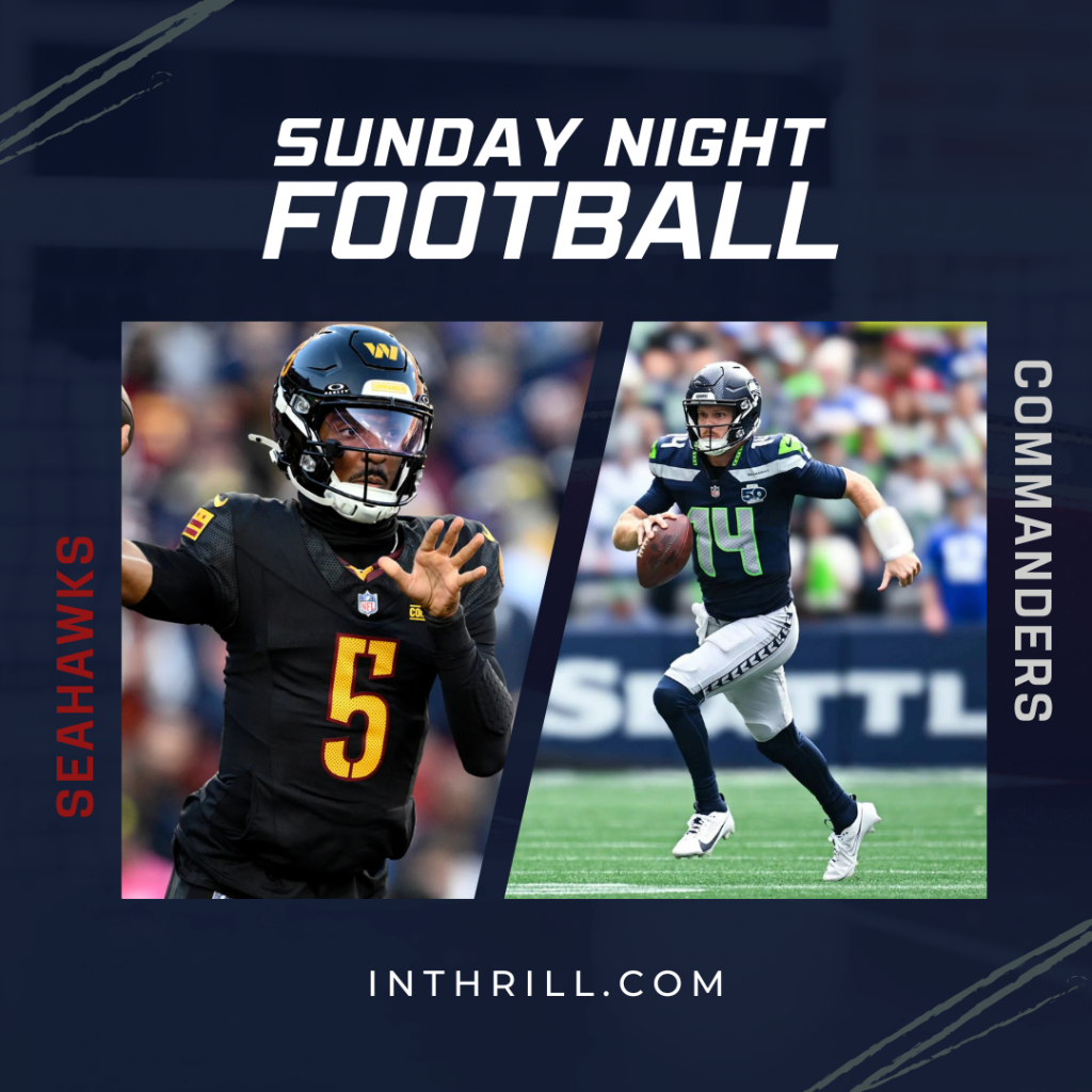 Seahawks vs Commanders Sunday Night Football Week 9