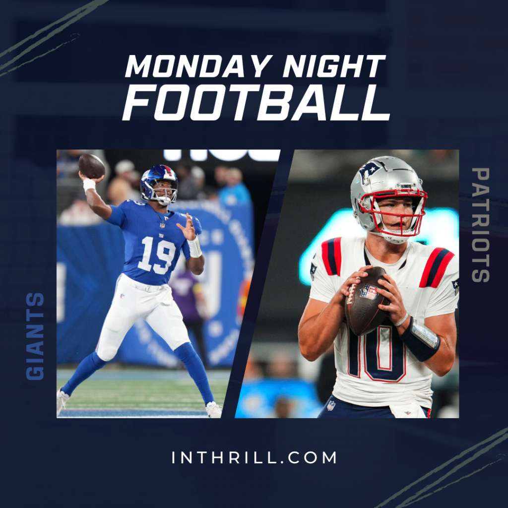 Giants vs Patriots Monday Night Football