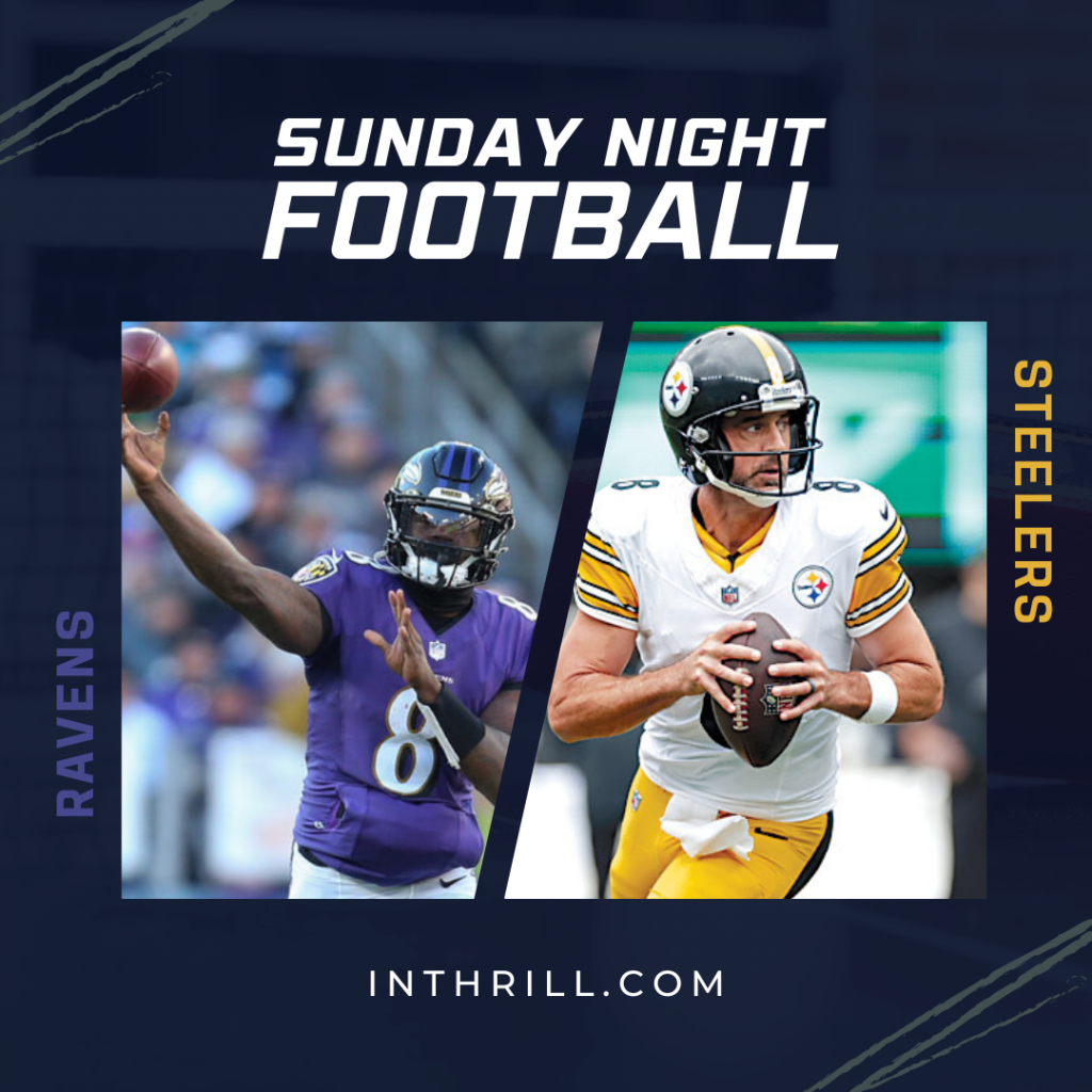 Ravens vs Steelers Sunday Night Football