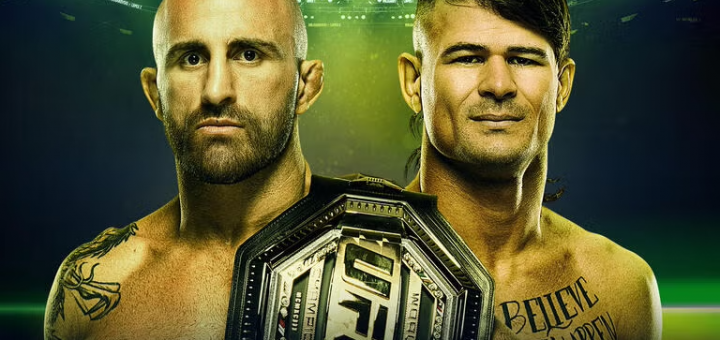 UFC 325 Volkanovski vs Lopes 2 Poster