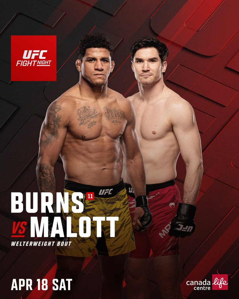 UFC Fight Night Burns vs Malott Preview and Odds