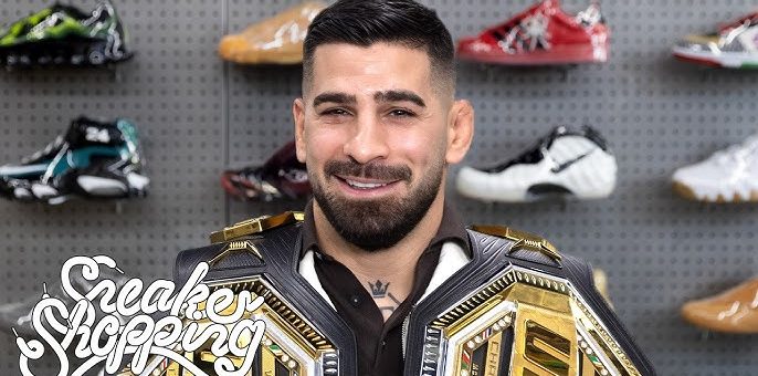Ilia Topuria Goes Sneaker Shopping With Complex ahead of Freedom 250