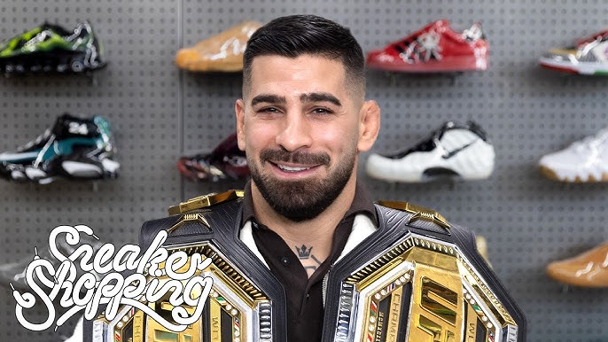 Ilia Topuria Goes Sneaker Shopping With Complex ahead of Freedom 250