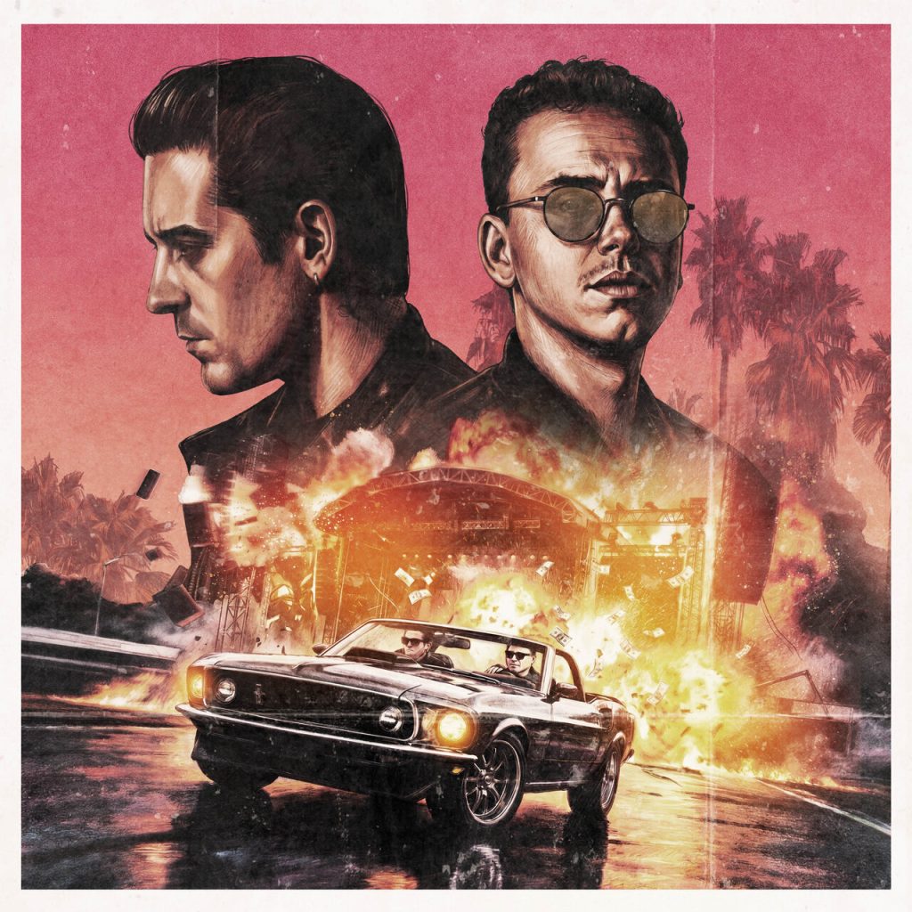 G-Eazy and Logic - Flashing Before Your Eyes Single Artwork
