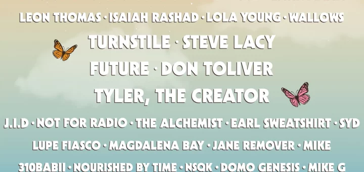 Camp Flog Gnaw Carnival 2026 official lineup flyer