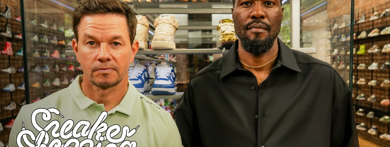 Mark Wahlberg and Yahya Abdul-Mateen II on Sneaker Shopping with Joe La Puma at Flight Club NYC