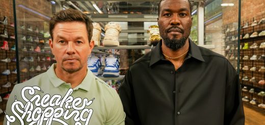 Mark Wahlberg and Yahya Abdul-Mateen II on Sneaker Shopping with Joe La Puma at Flight Club NYC